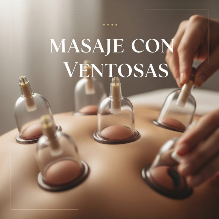Masaje con ventosas
