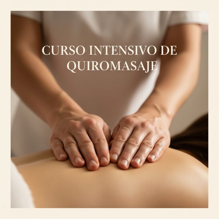 Curso Intensivo de Quiromasaje Profesional